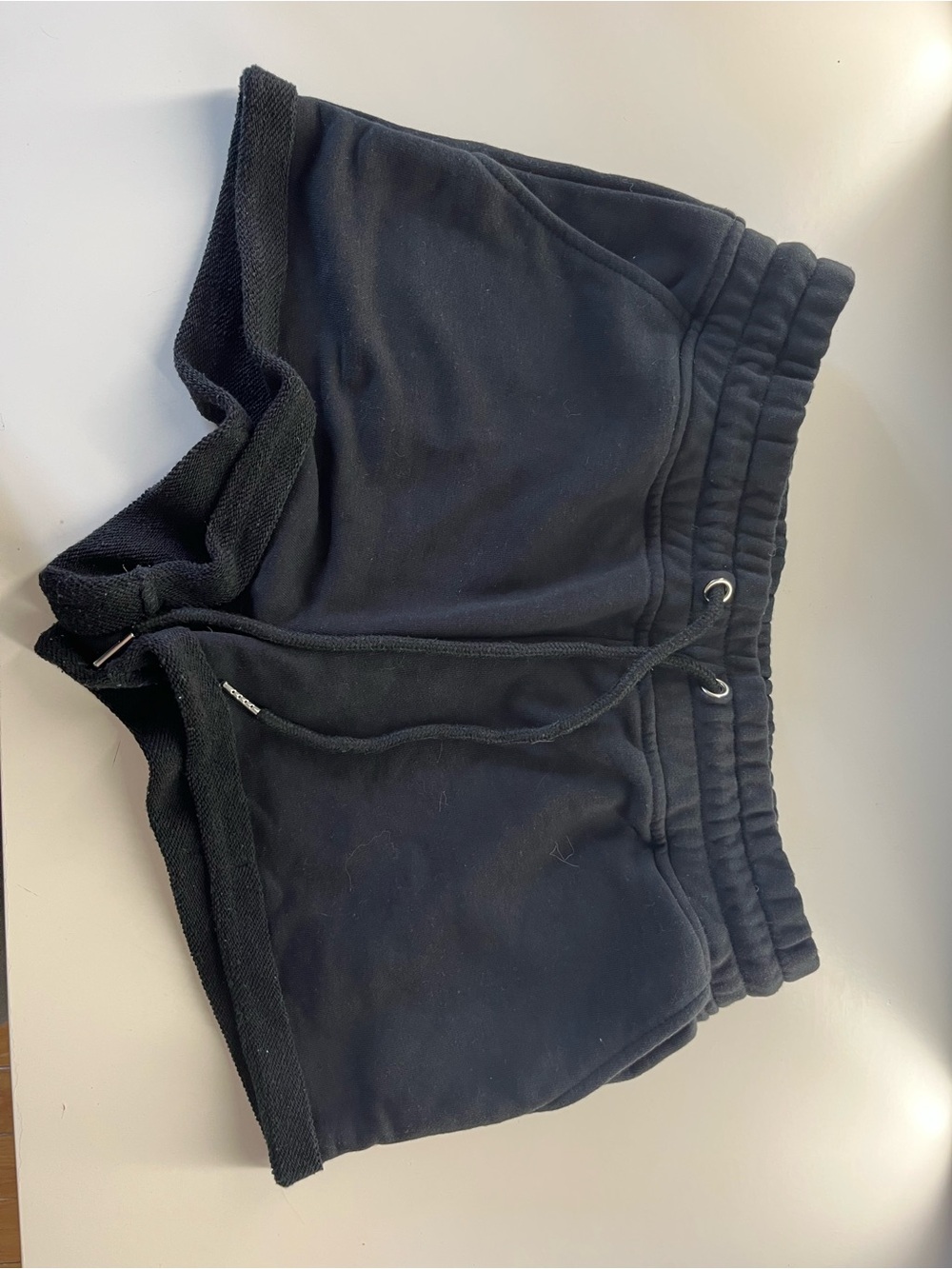 Ardene Black Athletic Drawstring Shorts